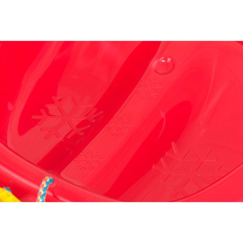 10. MINI BOBEK Plastic Sled, Red