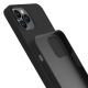 10. 3mk Silicone Case for iPhone 12 Pro Max - black