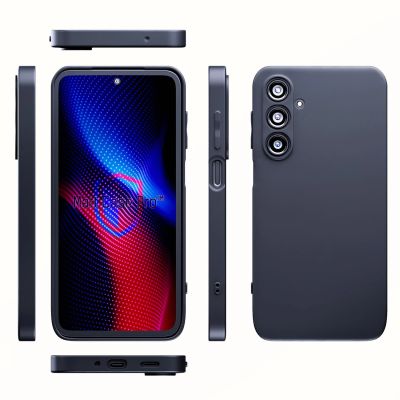 8. 3mk Matt Case Pro for Samsung Galaxy M35 5G - Matte Black