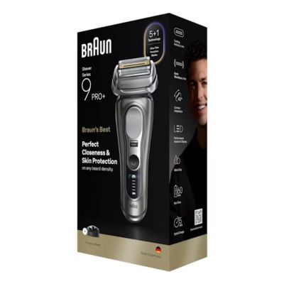 2. Braun Series 9 Pro+ 9615S Foil Shaver Trimmer Black, Gray
