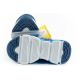 9. Leomil children's sports shoes Spiderman sneakers lightweight with velcro LED blue