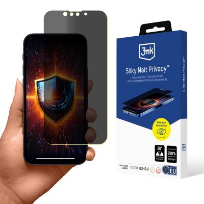 10. Privacy Film 3mk Silky Matt Privacy for Apple iPhone 13 Mini