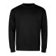 2. Unisex Crew Sweatshirt (Black)
