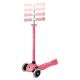 4. PRIMO PLUS GLOW LIGHTS Scooter - Coral Pink (443-110)