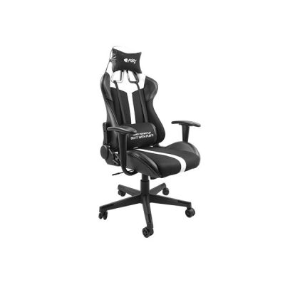 14. FURY AVENGER XL GAMING CHAIR BLACK AND WHITE NFF-1712