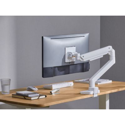 10. Equip Desk Bracket 17"-49"/1TFT 180° Gas Spring 20Kg Retail White