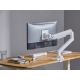 10. Equip Desk Bracket 17"-49"/1TFT 180° Gas Spring 20Kg Retail White