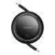 3. Baseus Free2Draw Mini USB-C - USB-C 100W 1m retractable cable - black