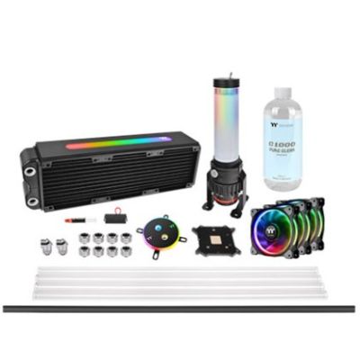 Thermaltake Pacific M360 Plus D5 CL-W218-CU00SW-A CPU Liquid Cooling