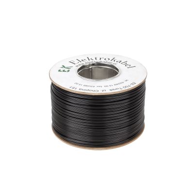 SMYp speaker cable 2 x 0.75mm black 100m