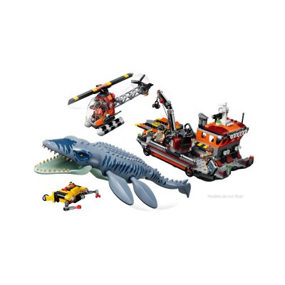 4. LEGO Jurassic World 77983 - Mosasaur Boat Attack