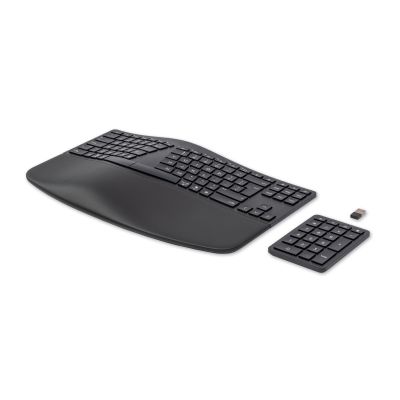 2. HP 960 Ergonomic Wireless Keyboard Black 37E755AA