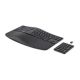 2. HP 960 Ergonomic Wireless Keyboard Black 37E755AA