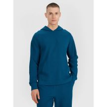 Men's sweatshirt with hood, open, 4F 4FWSS25TSWSM1558-46S