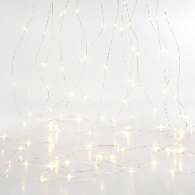 2. CHRISTMAS TREE LIGHTS LIGHT CASCADE WATERFALL OUTDOOR 300 LED WARM WHITE