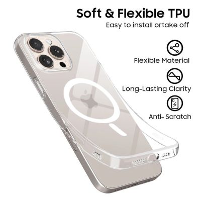 2. Tech-Protect FlexAir MagSafe Case for iPhone 16e / 17e - Clear