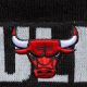 3. New Era NBA Chicago Bulls Wordmark Black Cuff Knit Beanie - 60691260