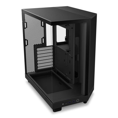 5. NZXT H6 FLOW MIDI TOWER COMPUTER CASE WITH WINDOW BLACK