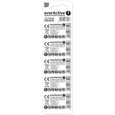 2. EVERACTIVE LITHIUM BATTERY CR1616 BLISTER 5 PCS CR16165BL