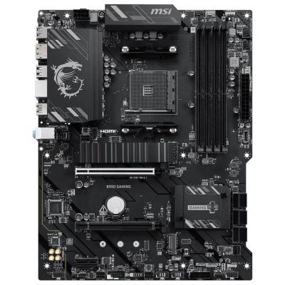 4. MSI B550 GAMING motherboard