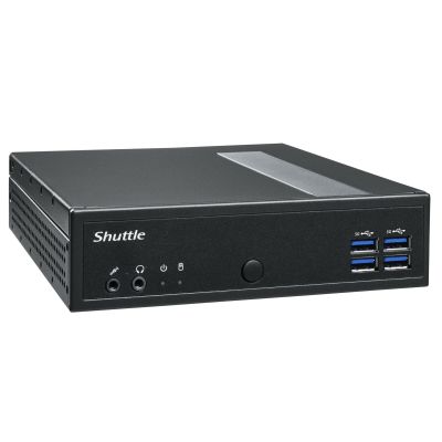 2. Shuttle DL30N Barebone Computer PC Size 1.35L Black N100