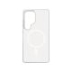 9. 3mk Smoke MagCase for Samsung Galaxy S25 Ultra - White-Translucent