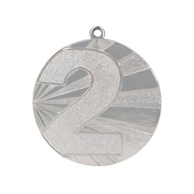 10. Silver steel medal, second place