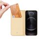 2. Dux Ducis Skin Pro Bookcase type case for iPhone 13 Pro Max golden