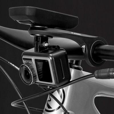 4. Wozinsky WUG-01B bike mount for Garmin computer, handlebar, camera, lamp - black