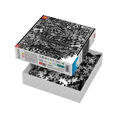 5. Good Loot Imagination Puzzle: Dominika Wilk - Monochrome Eden, 1000 pieces