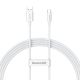 Baseus Superior Series USB-A - USB-C 100W Cable 1.5m - White