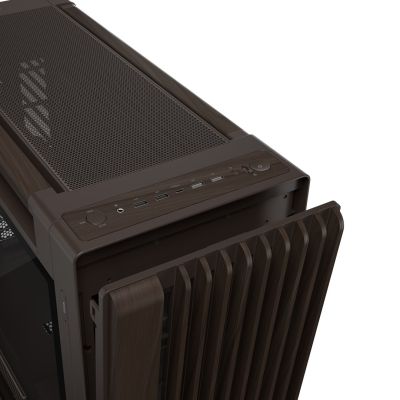12. Asus PROART PA602 WALNUT WOOD TG PWM RETRO Case
