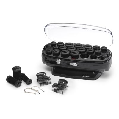 9. BaByliss Thermo Ceramic Rollers Hair Styling Set Black, Stainless Steel 50W 2m