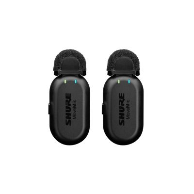 6. Shure MV-TWO-Z6 - Two MoveMic MV-LAV wireless microphones, charging case