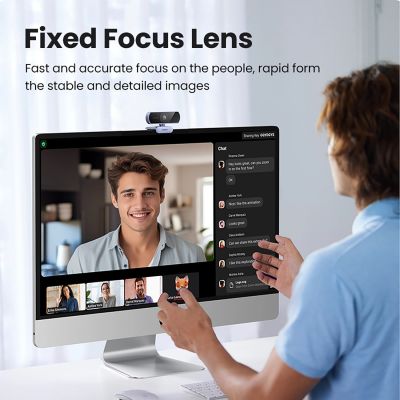 7. Ugreen CM678 USB HD Webcam - Gray