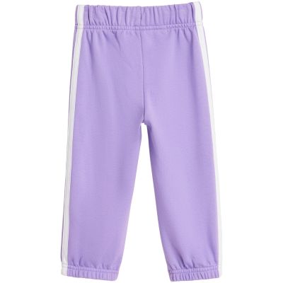 11. adidas Essentials Joggers Pink and Purple Kids Tracksuit JD6482