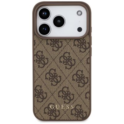 3. Guess 4G Classic Case for iPhone 17 Pro - Brown