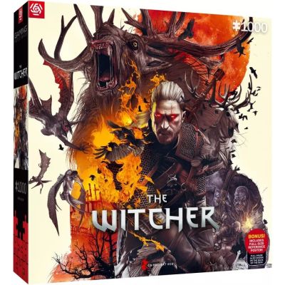 Good Loot: The Witcher - Monsters puzzle, 1000 pieces