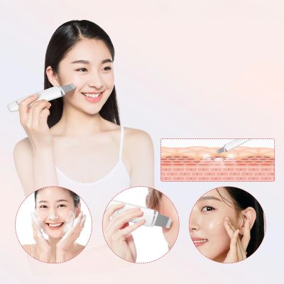 6. MAXGROOM M-169 ultrasonic cavitation peeling device with LED light therapy - white