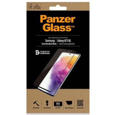 8. PanzerGlass E2E Regular tempered glass for Samsung Galaxy A73 - with black frame