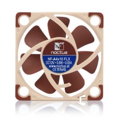 4. NOCTUA 40mm fan 3700-4500 RPM (12.9dbA)
