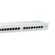 3. Equipment 19" Patch Panel 24xRJ45 Cat6 FTP 1U 250MHz RAL7035