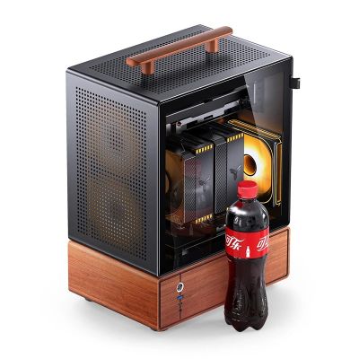 2. Jonsbo T7 PC Case, Midi-Tower, mATX, Tempered Glass