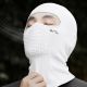 2. Rockbros LF25699 fleece cycling balaclava - white