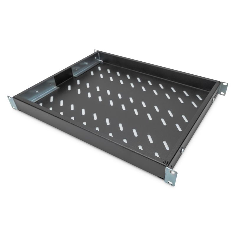 6. Digitus Shelf with variable mounting rails for permanent installation in 483 mm (19") cabinets