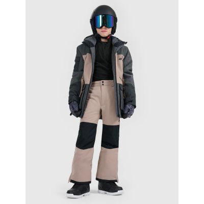 3. Children's snowboard jacket 10000 membrane 4F 4FJRAW25TTJAU1039-82S