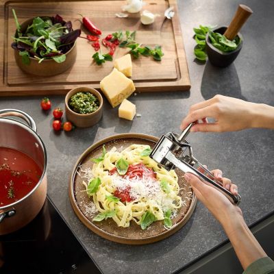 5. GEFU 19071 Hand Grater/Spiralizer Stainless Steel