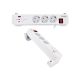 3. Equip 245556 2 m power strip 3 x network sockets Indoor White