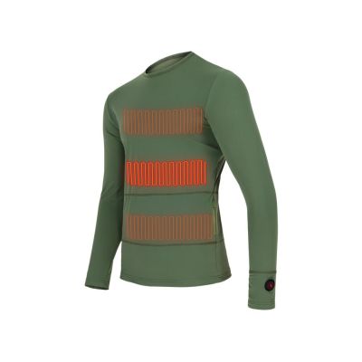 8. Glovii GJ1CM Shirt/Top, Sweatshirt, Crew Neck, Long Sleeve, Elastane, Polyester