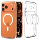 Spigen Ultra Hybrid MagSafe Case for iPhone 17 Pro - Clear and White